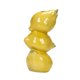 thumbnail image 2 of Jarrón de cerámica con forma de capullo de fruta, jarrón decorativo para decoración del hogar, regalo sencillo para familiares y amigos. Limón, 2 of 9