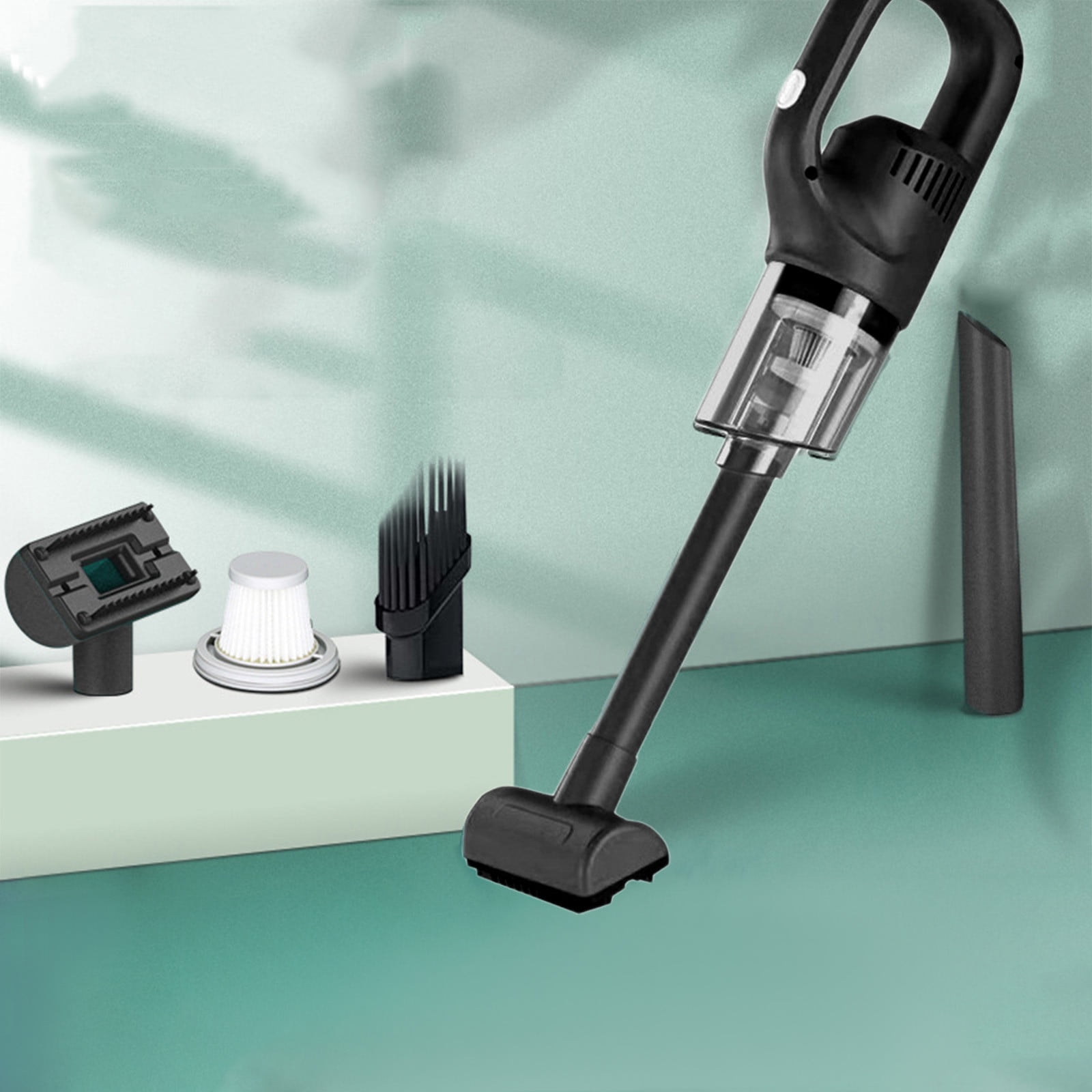 Bilqis Corded Vacuum Cleaner, Super Power Suction Stick Vacuum Cleaners for Home, 6-in-1 Lightweight Hard Floor Vacuum Removable Handheld Vac, Portable Vacuum for Pet Hair