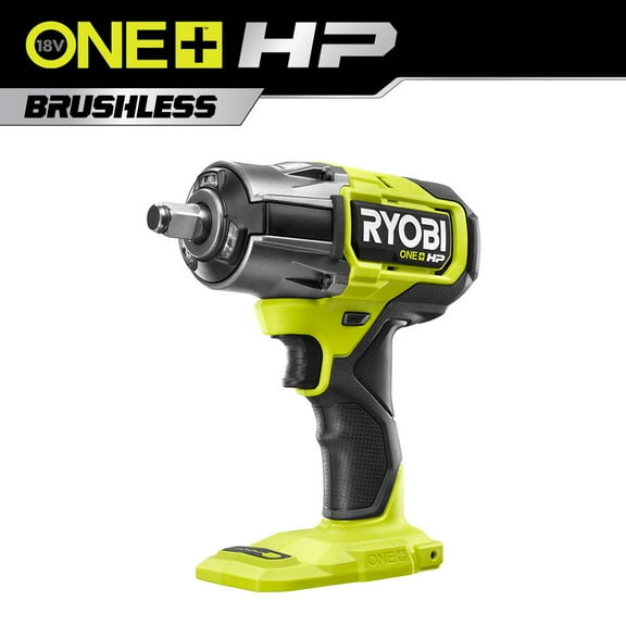 RYOBI ONE  HP 18V Brushless Cordless 4-Mode 1/2 in. Impact Wrench (Tool Only) (P262)