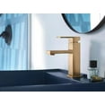 thumbnail image 4 of MOEN 84771BZG Revyl Single Hole Single Handle Bathroom Faucet in Bronzed Gold, 4 of 7