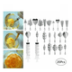thumbnail image 2 of Kit 20 Gubias Boquillas Jeringa Para Decoracion Gelatina Malubero Malu1376, 2 of 3