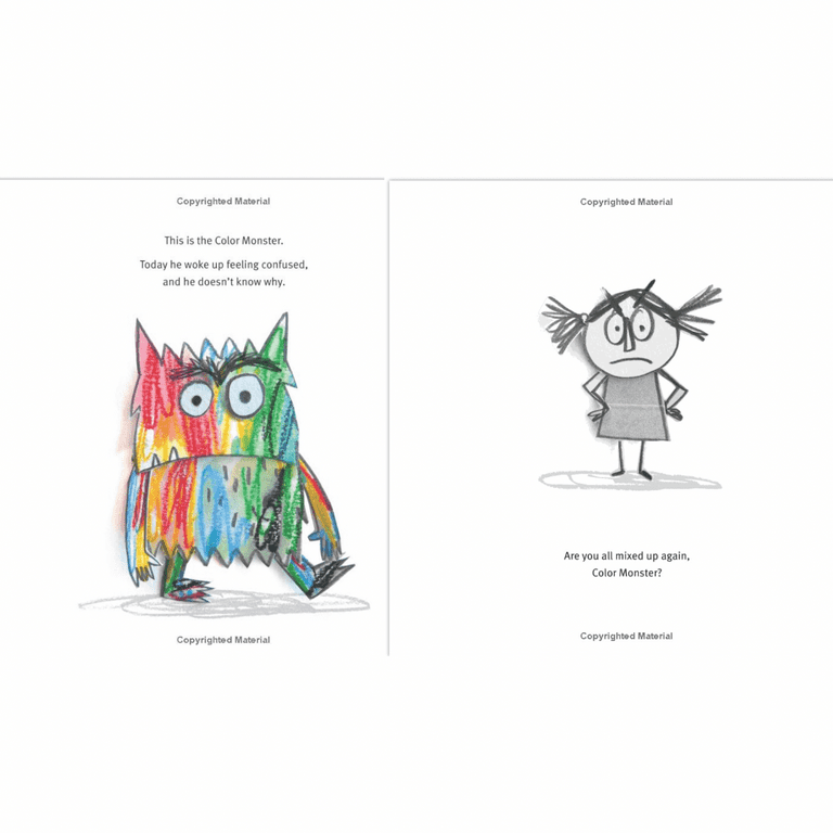 専用　英語絵本　the color monster goes to school The Color Monster Goes to School - by Anna Llenas (Hardcover