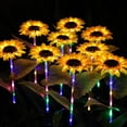thumbnail image 2 of Lampara Girasol LED Luz solar Jardín al aire libre Patio Camino Césped Estacas Lámpara Likrtyny Lámpara, 2 of 6