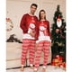 thumbnail image 4 of Pijamas de Navidad a juego para la familia, ropa de dormir con estampado de alce y muñeco de nieve para adultos y niños, peleles para bebés, atuendo para perros, 2024, 4 of 4