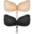 thumbnail image 1 of Paquete de 2 sujetadores autoadhesivos Sticky StrapleWW Push Up BackleWW para mujer (A a DCup), 1 of 5