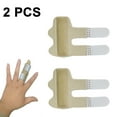 thumbnail image 1 of 2 pcs Finger Splint, Snap Finger Splint for Broken Fingers, Finger Protection for Arthritis Pain, Sports Injuries Finger Protection Finger Cots Finger Bandage Finger Splint, 1 of 8