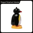 thumbnail image 3 of Calendario de Pingüinos Decoración de Escritorio Presionando Calendario Boca Roja Decoración de Muñecos de Pingüinos Regalo de Cumpleaños,B, 3 of 5