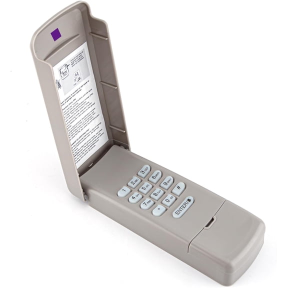 for LiftMaster 377LM Wireless Keypad/Keyless Entry Compatible with Purple Learn Button Sears Craftsman | Chamberlain Garage Door Openers 315Mhz Security