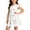 R99 White, variant on Curuila Child Toddler Girls Dress Flutter Sleeve Cartoon Print Crew Neck For School Comfort Dresses Size 18-24 Months