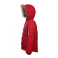 thumbnail image 4 of Rokka&Rolla Boys' Winter Coat with Faux Fur Hood Parka Jacket, Sizes 4-16, 4 of 10