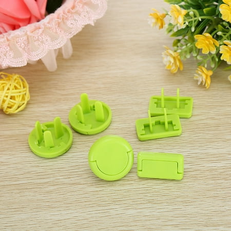 

Shiusina 6pcs Socket Lock Socket Protective Cover to Prevent Electric Shock Safety