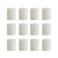 thumbnail image 1 of VELAS DECORATIVAS de Parafina y Cera de Abeja Sin Fragancia - 12 piezas YMA HOME  Velas Decorativas / Parafina y Cera de Abeja / Sin Fragancia / Color Blanco, 1 of 4
