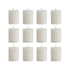 thumbnail image 1 of VELAS DECORATIVAS de Parafina y Cera de Abeja Sin Fragancia - 12 piezas YMA HOME  Velas Decorativas / Parafina y Cera de Abeja / Sin Fragancia / Color Blanco, 1 of 4