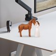 thumbnail image 5 of GQDIN Hand Painted Resin Horse Figurine - Beautiful Decor Ornament Gift for Horse Lovers, Women, and Girls; Ideal for Shelf, Desk, or Themed Room Display, 5 of 9