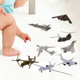 thumbnail image 4 of segolike 8 Pieces Airplane Model Aircraft Shelf Ornament Building s for Girls Children B, 4 of 8