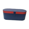 thumbnail image 1 of Estuche rígido de almacenamiento para secador de pelo, estuche de viaje, protección, impermeable, organizador de herramientas para el cabello, bolsa azul rojo, 1 of 10