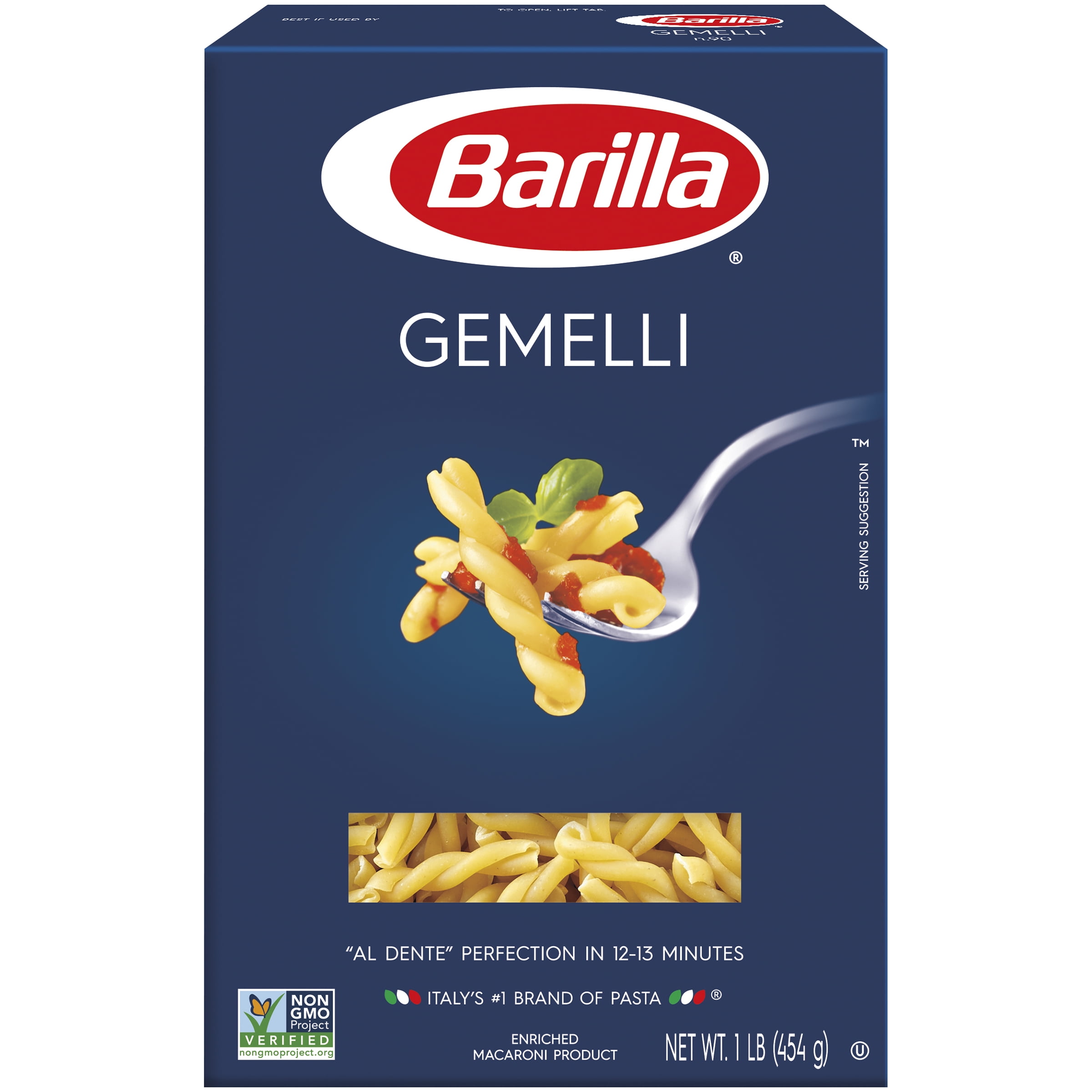 Barilla® Classic Blue Box Pasta Gemelli 16 oz