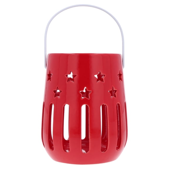 Star Lantern, Red, 6.25", Patriotic by Way To Celebrate