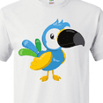 thumbnail image 4 of Inktastic Tropical Parrot, Colorful Parrot, Tropical Bird T-Shirt, 4 of 5
