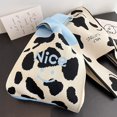 thumbnail image 4 of Bolso de mano de punto de moda para mujer, bolso informal de punto moderno para mujer, bolso de mano con asa superior, bolso de diseñador para el trabajo diario, 4 of 5