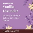 thumbnail image 4 of Starbucks Vanilla Lavender, Hot or Iced Coffee, Flavored Ground Coffee, 11 oz, 4 of 10