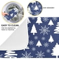 thumbnail image 2 of Coolnut Christmas Tree Dish Drying Mat Absorbent Reversible Drying Pad Dish Drainer Rack Mat for Kitchen Countertops Sinks,24"x18", 2 of 6