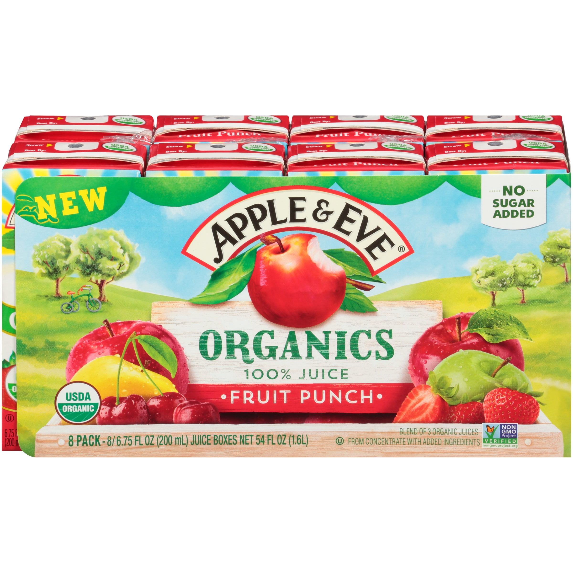 Apple & Eve A&E Organic Fruit Punch 8 Pack