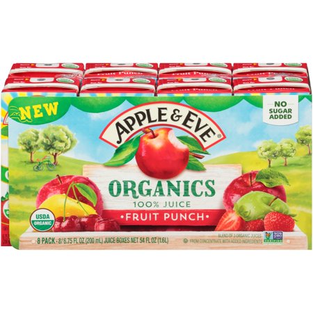 Apple & Eve A&E Organic Fruit Punch - 8 Pack