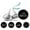 Black, variant on Darling Souvenir Pack of 190 Pcs chocolate&nbsp;Retirement Theme&nbsp;Stickers Party Favor-Violet