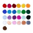 thumbnail image 3 of POINTERTECK 25 Colors Felt Yarn Roving Set Needle Felting Starter Kit Foam Mat Arts Crafts DIY Needle Felt Tools, 3 of 8