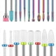 thumbnail image 1 of Juegos de Brocas para Uñas de 19 Piezas, de Uñas Eléctrica para Cutículas de Diamante de 3/32 Pulgadas y Kit de Brocas para Uñas de Gel Acrílico de Cerámica, Acrílico, 1 of 7