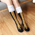 thumbnail image 2 of Women Chicken Foot Socks Leg/knee Socks 3d Chicken Sock Performance Stockings, 2 of 5