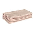 thumbnail image 6 of Native Fab 100% Cotton Vintage Stripe Dinner Napkins - 4 Pack - Soft Absorbent 18"x18" - Red, 6 of 6