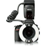 MEKE MK-14EXT-N I-TTL Macro Ring Flash Compatible with Nikon D7100 D7000 D5200 D5100 D5000 D3200 D3100 D90 D300S D600