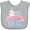 AC-Heather Grey, variant on Inktastic Most Magical Big Sis- cute unicorn Girls Baby Bib