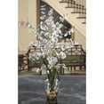 thumbnail image 2 of Nearly Natural 31" Dancing Lady Orchid with Liquid Illusion Artificial Flowers, White, 2 of 2