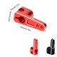 thumbnail image 4 of Vogacara 1/24 RC 15T servo de coche sobre orugas con tornillos piezas de mejora reemplazo de reparación de Metal de automóvil para Axial SCX24 AXI90081 Kits de construcción modelo Rojo Vogacara FN010804-01, 4 of 6