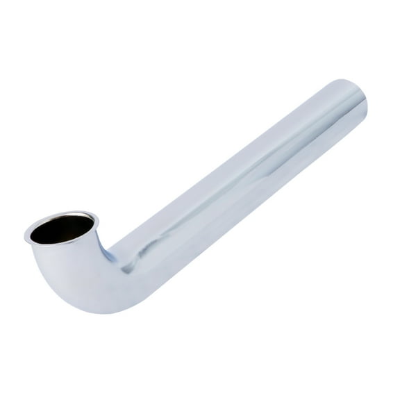 Brass Waste Arm 1-1/4" x 1-1/2” x 24” Direct Connect Brass Waste Bend 22-Gauge Rough Brass