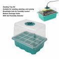 thumbnail image 4 of Seed Starter Tray Kit, Seed Growth Box Transparent Trays With Labels For Home And Outdoor Sowing, 4 of 8