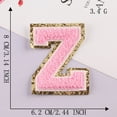 thumbnail image 1 of Nomeni Computer Embroidery Label Towel Embroidery English Letter Patch Sticker Clothing Accessories Badge Embroidery Cloth Label Embroidery Cloth Sticker, 1 of 2