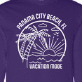 thumbnail image 4 of Inktastic Summer Vacation Mode Panama City Beach Florida Long Sleeve T-Shirt, 4 of 5