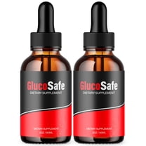 GlucoSafe Advanced Formula Drops Natural Support Supplement Gluco Safe 60 Servings