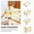 thumbnail image 2 of Yayeee Collapsible Cube Storage Bin with Lid Fabric Closet Decorative Basket with Handles, Halloween Cute Ghosts, 2 of 7