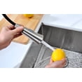 thumbnail image 3 of Singer Series Single-Handle Pull-Down Sprayer Kitchen Faucet in Brushed Nickel, 3 of 16