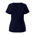 thumbnail image 7 of RQYYD Womens Scrubs Set V Neck Short Sleeve Top with Drawstring Jogger Pants Medical Uniforms for Nurse Work, 7 of 7