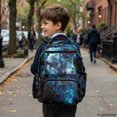 thumbnail image 6 of FUIALDOLG Wolf Pattern Design School Backpack with Multiple Pockets Water Resistant School Bag, Durable 17 Inch Book Bag for Middle School Daily Use Travel, 6 of 10