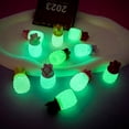 thumbnail image 6 of OUEYXIO Home Furnishings 10Pcs Diy Luminous Small Pineapple Transparent Resin Accessories Creative Handmade Small Night Light Parking Sign Ornaments, Clearance sale! (As Show), 6 of 7