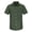 Green, variant on Men's Cotton Linen Short Sleeve Shirts Casual Button Down Shirts Summer Green Tops with Pocket XL