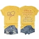 thumbnail image 1 of Camiseta motivacional con estampado para mujer - Estampado «Let Them Misunderstand», cuello redondo, manga corta informal - S-XXXL, 1 of 2