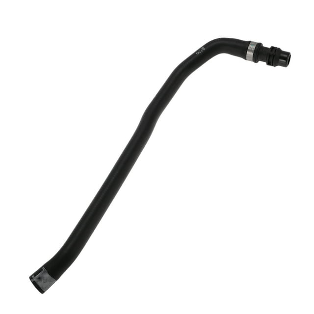 Manguera del radiador Unique Bargains No.4G0122058C para Audi A6 2012-2014 Tubería de refrigerante de goma negra 1 Pc